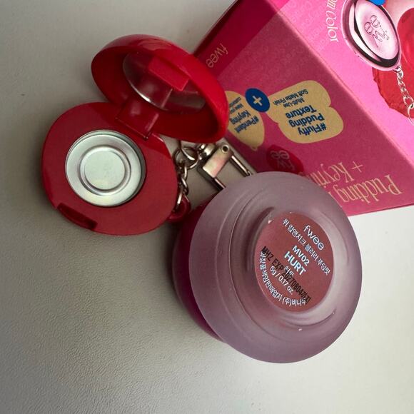 Fwee Blurry Pudding Pot - MV02 HURT + Red Keyring/Keychain - Picture 2 of 8